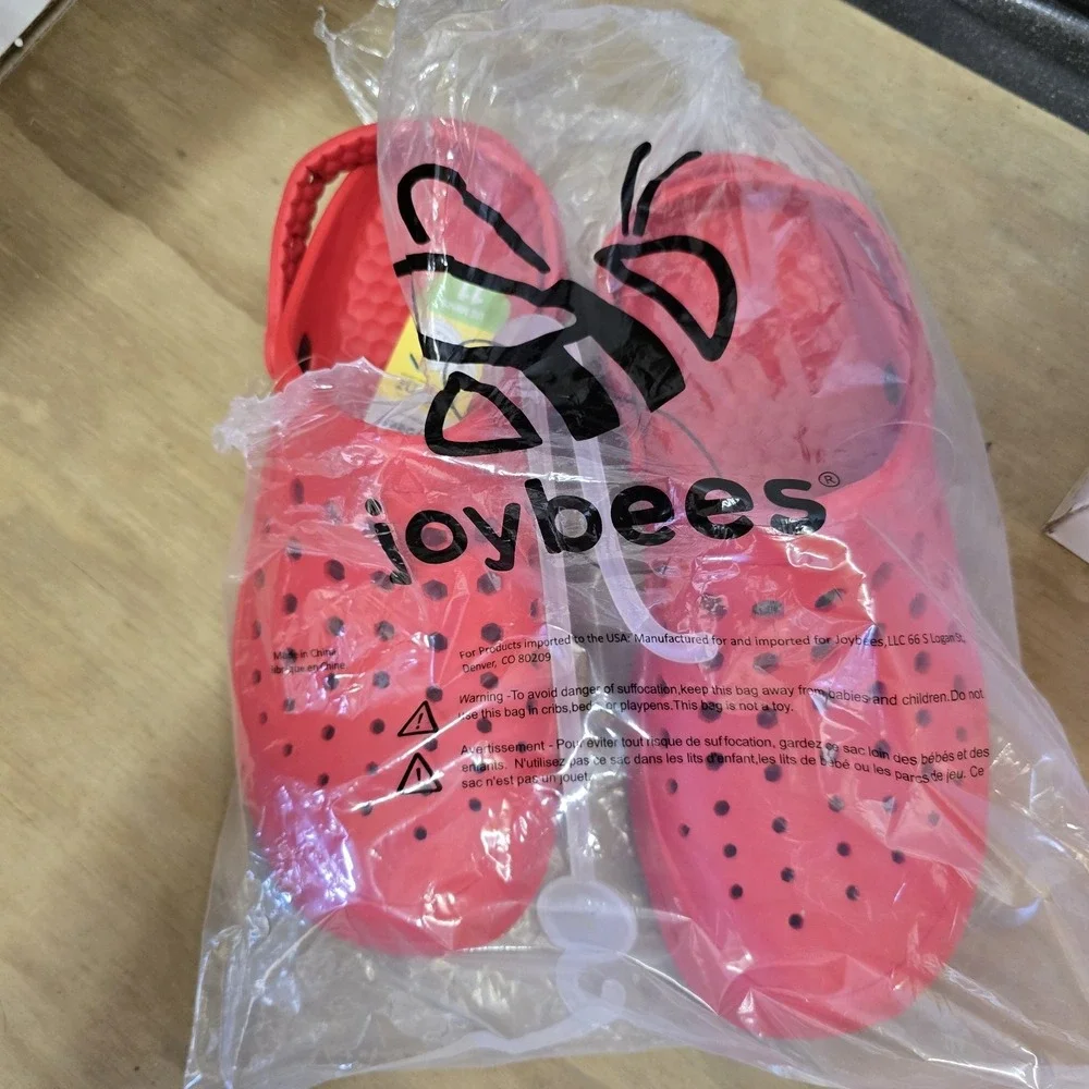 Joybees Men's Active Chance Clogs - Game Day Red Size 11 NWT‎